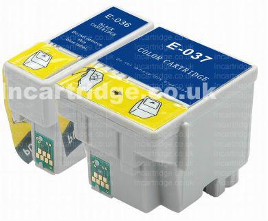 Epson T036/Black and T037/Color Twinpack.